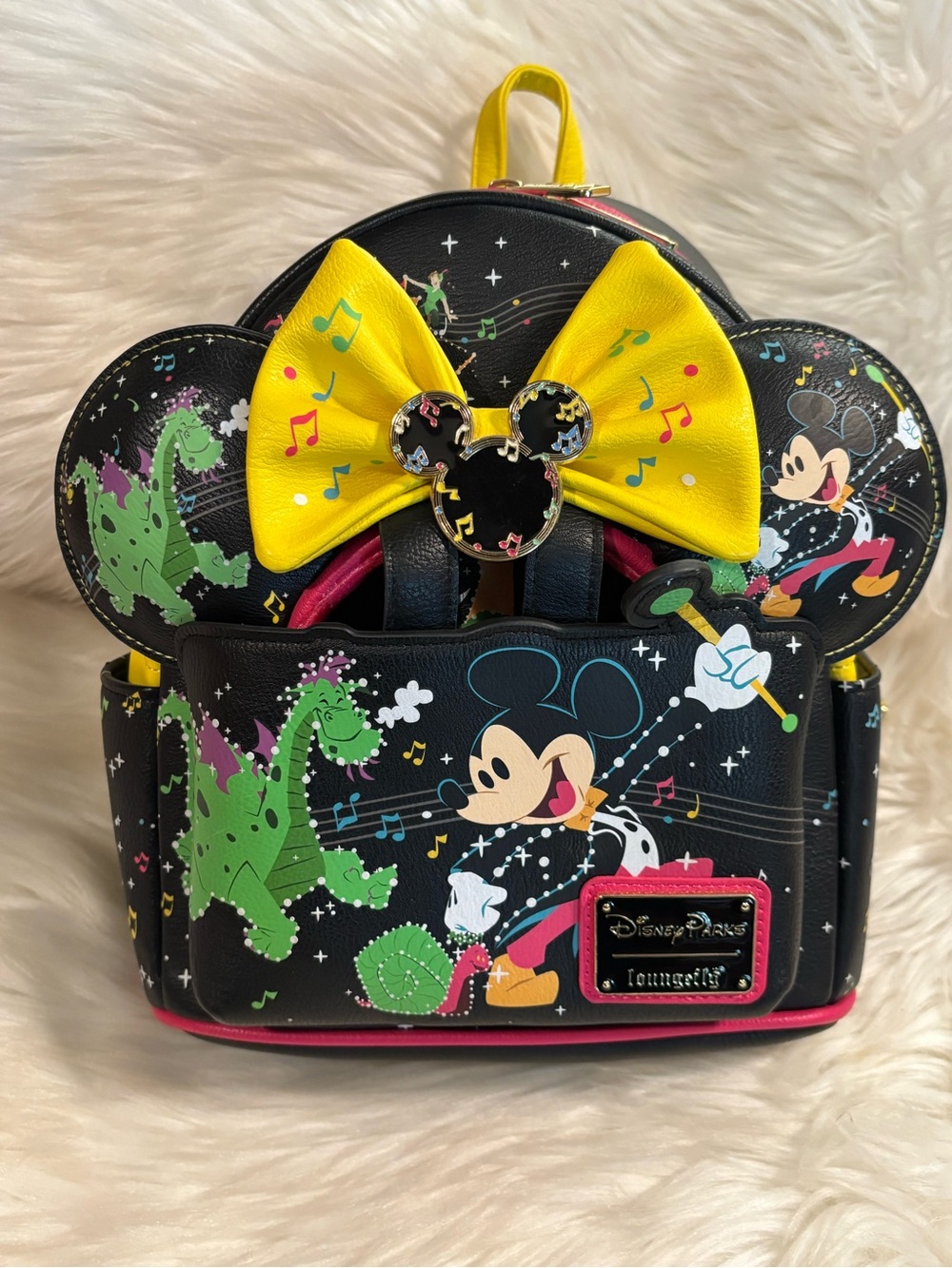 2022 Disney Disneyland Main Street Electrical Parade Loungefly Backpack & Ears